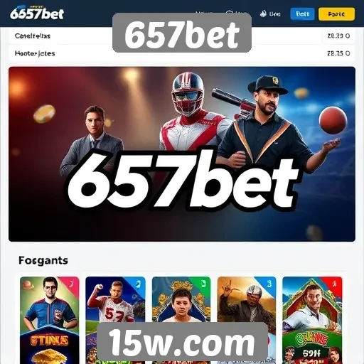 Diversão e emoção no site de jogos 657bet
